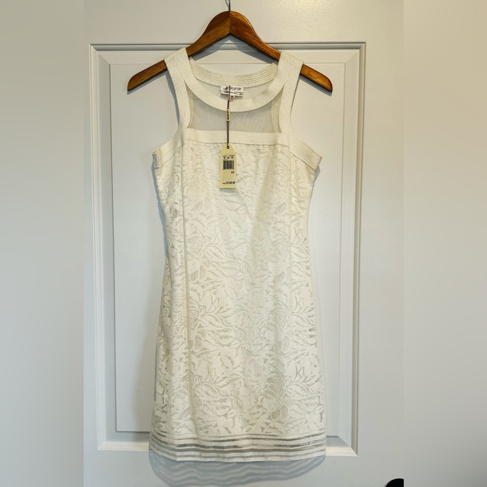 Max Studio White Dress NWT